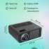 Проектор Cactus CS-PRM.01B.Full HD-A,  черный,  Wi-Fi [cs-prm.01b.wuxga-a]